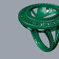 Coin Bezel Ring R 177 - Thumbnail 6