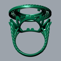 Coin Bezel Ring R 177 - Thumbnail 8