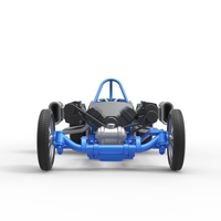 Front engine dragster with double supercharged V8 Scale 1:25 - Thumbnail 7