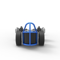 Front engine dragster with double supercharged V8 Scale 1:25 - Thumbnail 14