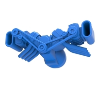 Engine V8 with double supercharger Version 5 Scale 1:25 - Thumbnail 3