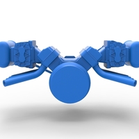 Engine V8 with double supercharger Version 5 Scale 1:25 - Thumbnail 12