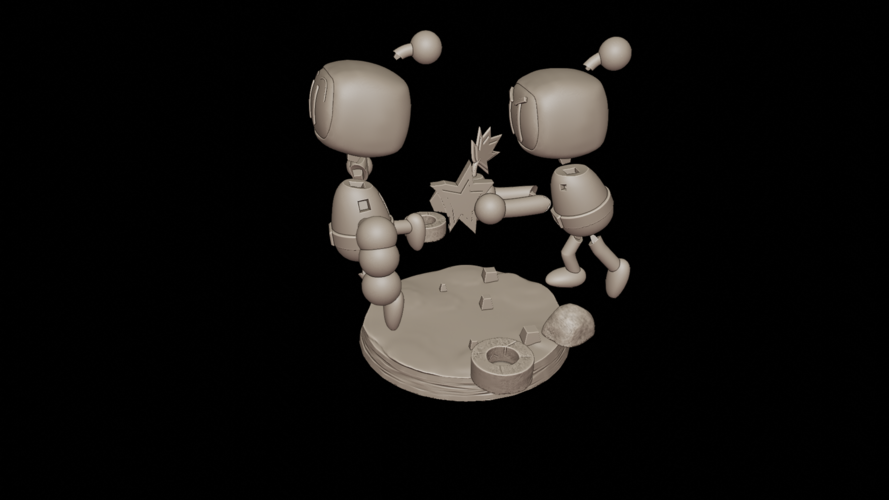 STL file BEAST BENDY - BENDY AND THE INK MACHINE 🎮・3D printable