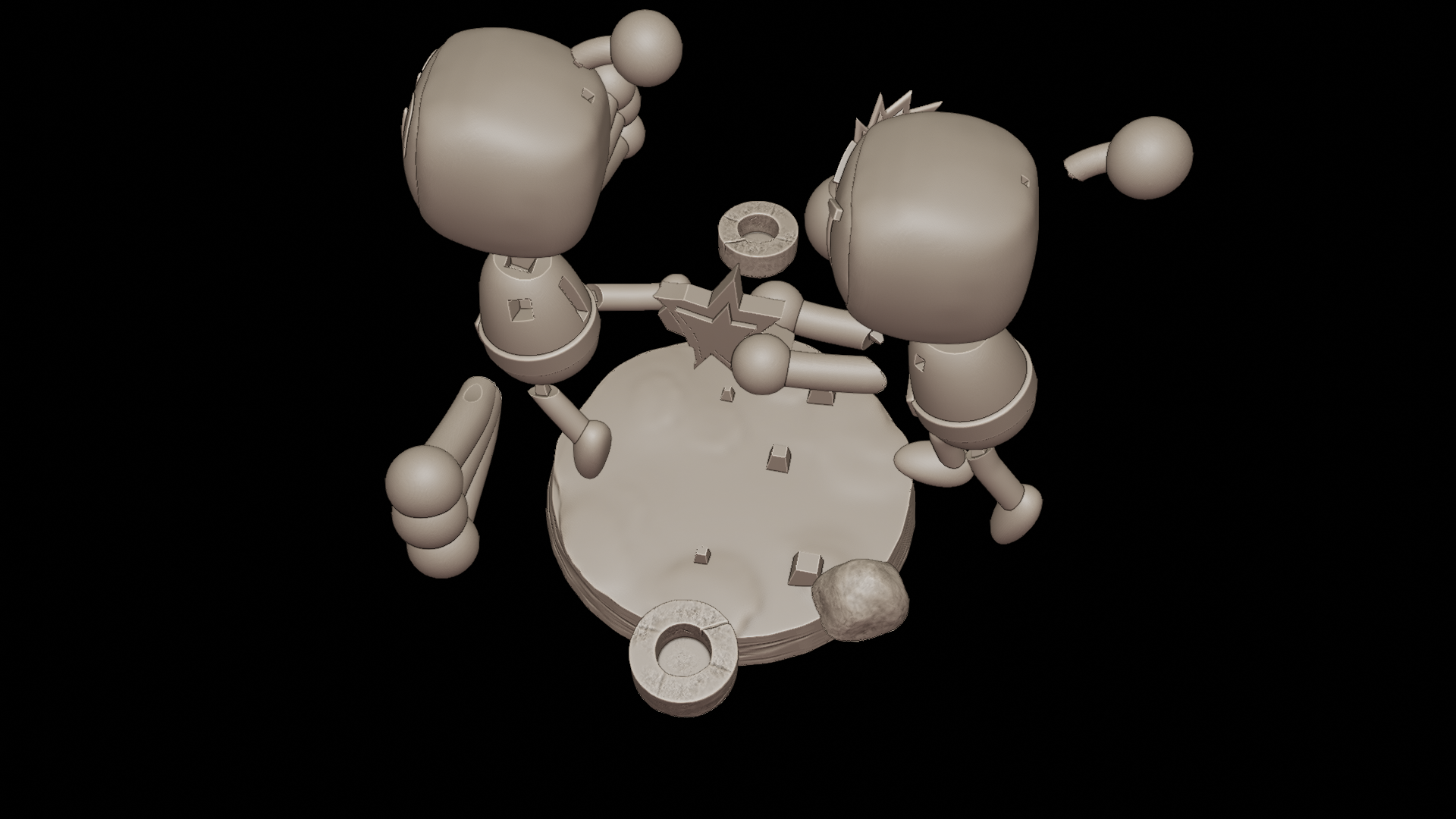 Games - Bomberman 4, GAMES_8380. 3D stl model for CNC