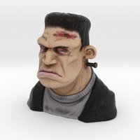Frankie Figurine Bust Hollow 9cm Height - Thumbnail 2