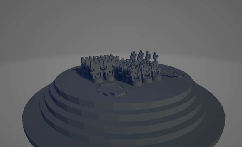  ONE-MAN CHESS SET-PREMIER LEAGUE FOOTBALL 3D Print 508849