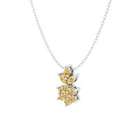 Leaf Diamond Pendant P 071 - Thumbnail 3
