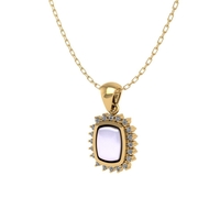 Pearl and Diamond Pendant P 070 - Thumbnail 3
