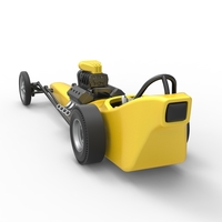 Front engine old school dragster with shell V3 1:25 - Thumbnail 12