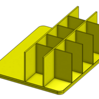 Bierkiste, stapelbare Aufbewahrungskiste für Batterien - Thumbnail 3
