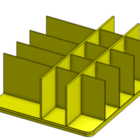 Bierkiste, stapelbare Aufbewahrungskiste für Batterien - Thumbnail 4