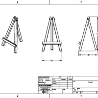Easel, Photo Holder, Card Holder, Phone Holder, Phone Stand - Thumbnail 6
