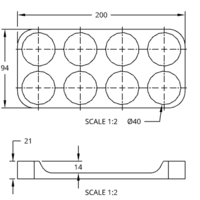 Ikea fridge egg holder, egg insert - Thumbnail 3