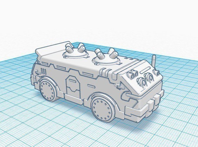 Dozer Shuttle (from Skyshine's Bedlam) 3D Print 50900