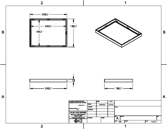 Picture Frame 3D Print 509009