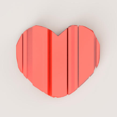 I LOVE U FLIP ELEMENT 3D Print 509067