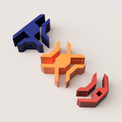 FURNITURE CONNECTOR SET 3D Print 509084