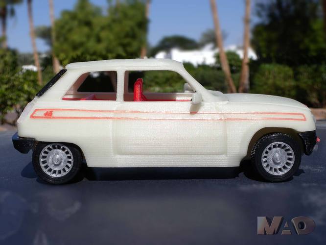 '80 rally car 3D Print 50910