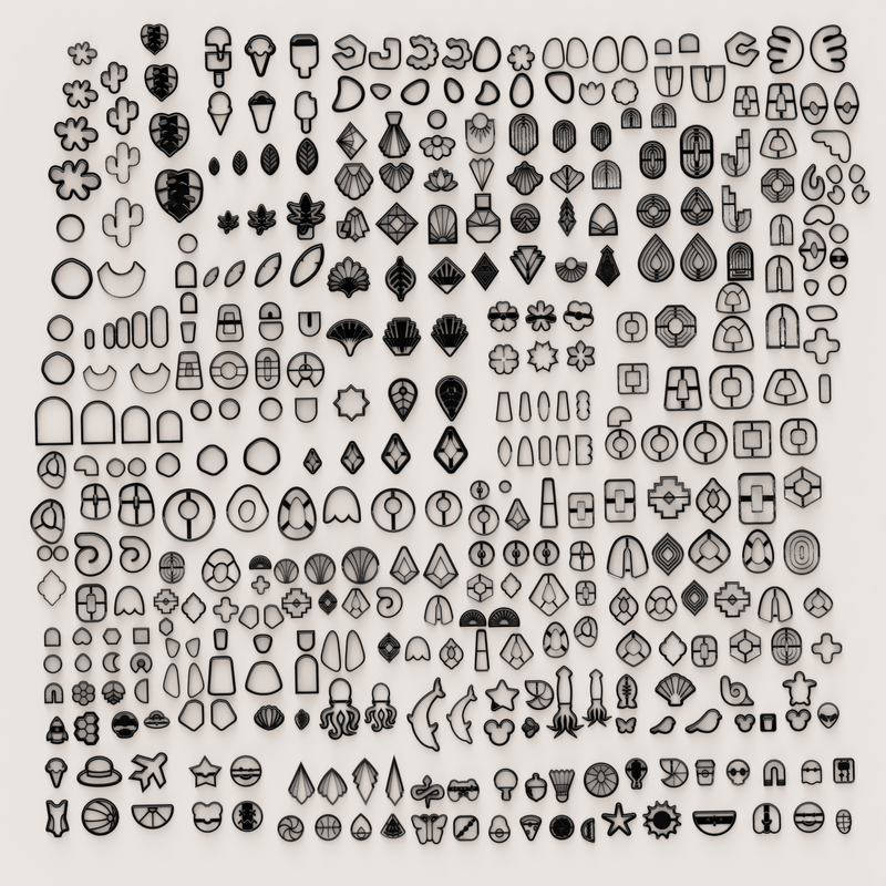 SUPER POLYMER CLAY CUTTER SET