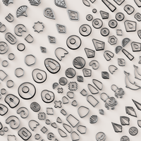 SUPER POLYMER CLAY CUTTER SET - Thumbnail 5