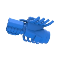 Engine V8 with Potvin Supercharger 1:25 - Thumbnail 3