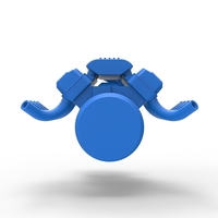 Engine V8 with Potvin Supercharger 1:25 - Thumbnail 13