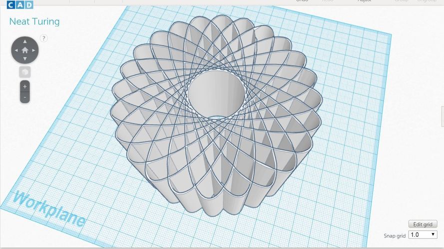 Simple Spirograph 3D Print 50917