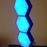 Small HEXAGONAL AMBIENT LED LAMP 3D Printing 509172