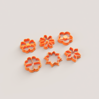 FLOWERS POLYMER CLAY CUTTER - Thumbnail 2