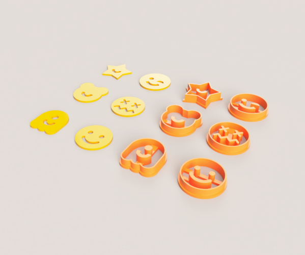 SMILES POLYMER CLAY CUTTER 3D Print 509211