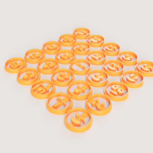 EMOJI COOKIE CUTTER SET 3D Print 509219