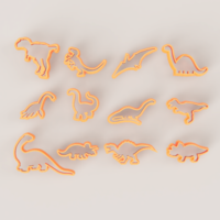 Small DINO CUTTER SET 3D Printing 509224