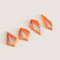 ART DECO NEW POLYMER CUTTER SET - Thumbnail 3