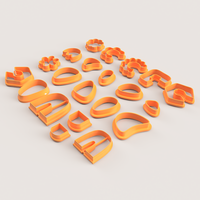 BOHO SET POLYMER CLAY CUTTER - Thumbnail 2