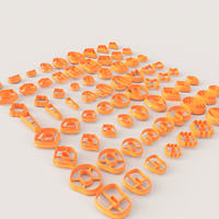 ORGANIC SUPER POLYMER CLAY CUTTER SET - Thumbnail 2