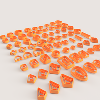 ORGANIC SUPER POLYMER CLAY CUTTER SET - Thumbnail 6