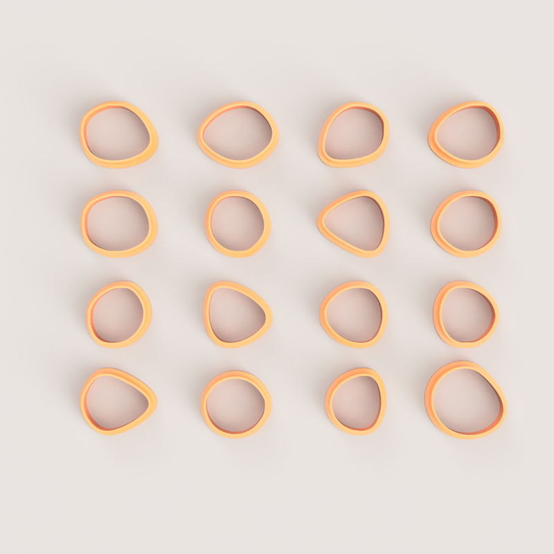 BLOB POLYMER CLAY CUTTER SET