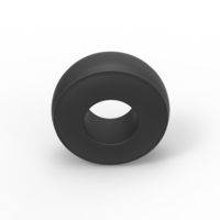 Dragster rear tire at speed Scale 1:25 - Thumbnail 6