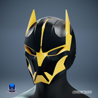 Small Cyber Cat Sci-fi Mask 3D Printing 509372