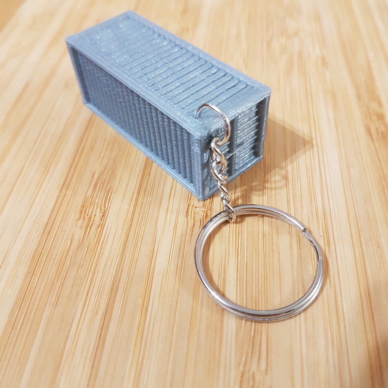 Cargo Container Keyring