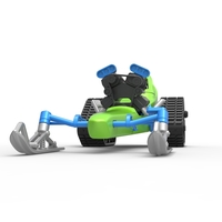 Front engine old school snow dragster Version 2 Scale 1:25 - Thumbnail 5