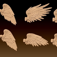 Feathered Wings Pack - Eagle - Hawk - Thumbnail 4