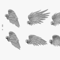 Feathered Wings Pack - Eagle - Hawk - Thumbnail 6