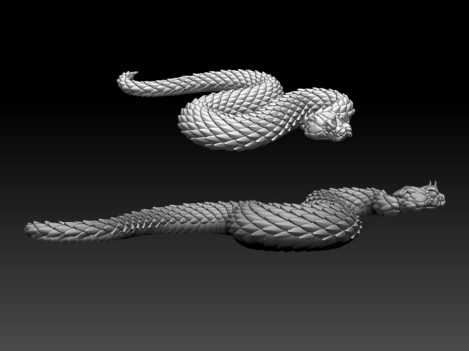 snake 3D Print 509436