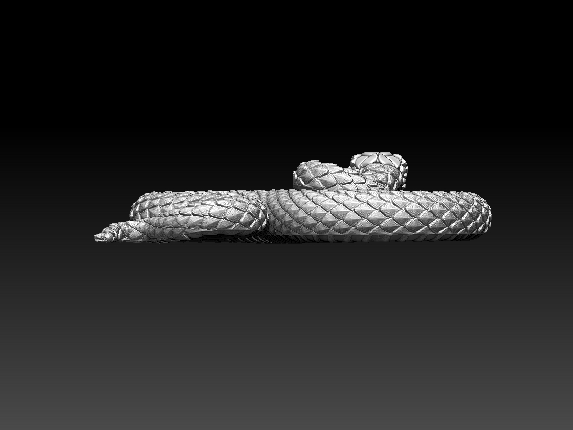 3D Printed snake by ExplorerPaydi