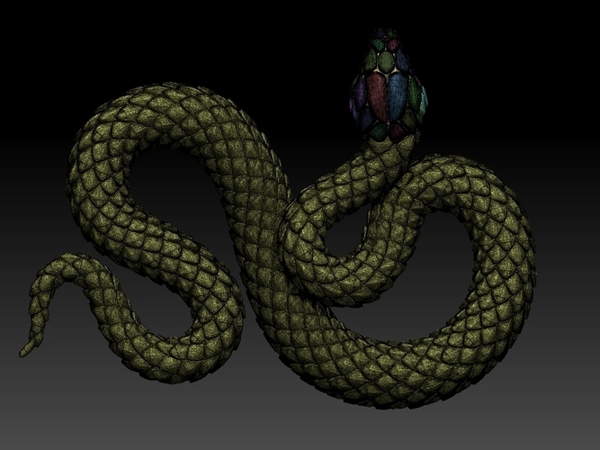 snake 3D Print 509451