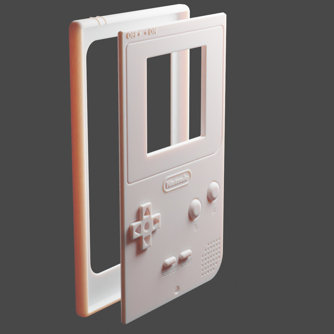 STL file Game Boy Remote Control Holder 🎮 ・3D printable model to