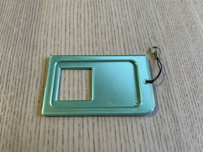 Badge holder for identification card. Badgeholder 3D Print 509473