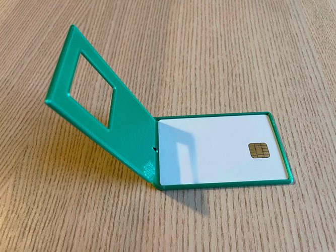 Badge holder for identification card. Badgeholder 3D Print 509474