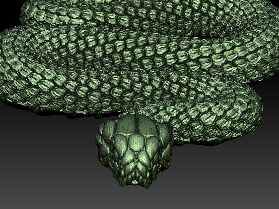 Snake | 3D model